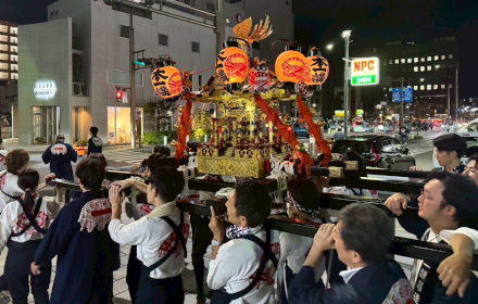 神輿還御の様子01