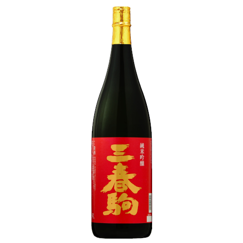 三春駒 赤ラベル純米吟醸酒 1.8L